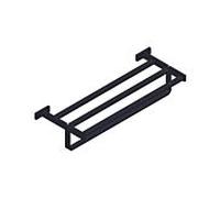 Étagère porte-serviettes de bain Giese Gifix Tono 39278-14 avec support, noir mat