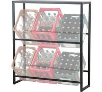 Étagère pour caisses de boissons Zelsius 6 caisses, support pour caisses de boissons, support pour caisses avec étagère, étagère pour caisses