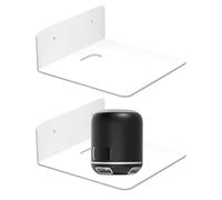 Étagère pour Caméra Rangement Domestique Moniteur Enceinte Routeur | 2 Pièces Petit Support d'Étagère Adhésif Stockage Enceinte, Projecteur, Routeur, Téléphone Salle de Bain, Salon