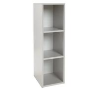 Étagère pour Chambre Bébé - ROBA - Cube de Rangement à 3 Cases - Gris clair