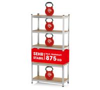 Étagère pour charges lourdes EASYmaxx établi 180 x 90 x 40 cm 875 kg capacité...