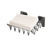 Étagère pour chaussettes murales - Assemblée - Clip pour linge, canne à chaussette de tanière d'aspiration - Folcon sèche de la tasse d'aspiration pliable, approvisionnement de la maison pour