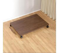 Étagère pour imprimante sous le bureau avec roulettes - Support d'imprimante mobile et support de processeur - Design compact