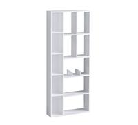 Étagère pour Livres 100% Truciolare impiallacciato melaminico couleur Bianco