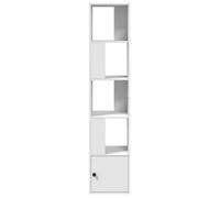 Étagère pour livres - Blanc - Bibliothèque moderne - blanc 40x36x189 cm - bois d'ingénierie B2666
