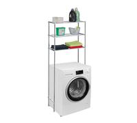 Etagère pour machine à laver meuble de rangement salle de bain 3 niveaux