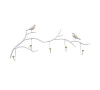 Étagère pour oiseaux sur branche, crochet mural pour oiseaux sur branche, oiseaux qui se placent sur la branche d'arbre porte-clés | crochet pour accrocher sur une branche pour manteaux et ombres