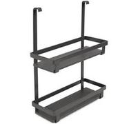 Emuca Étagère pour pots à épices Titane Gris anthracite G