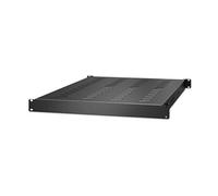 - Etagère pour rack - noir - 1U - 19"