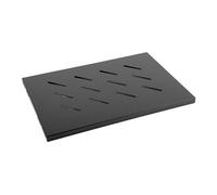 - Etagère pour rack - noir, RAL 9004 - 1U - 19"