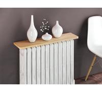 Etagère pour radiateur - Hêtre/Chêne - 80x20cm - réversible -en médium mélaminé