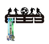 Étagère pour trophée | Support acrylique avec crochets | Cintre de récompense sportive - pour football, course à pied, défi, coureurs, baseball, softball, gymnastique