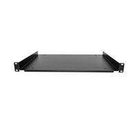 StarTech Étagère rack 19 pouces 1U – Plateau rackable universel – 30 cm, 25 kg, Noir