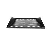 StarTech Tablette 19" 2U SHELF-2U-20-CENTER-V Ventilée Profondeur 50 cm Charge max 91 kg Noir