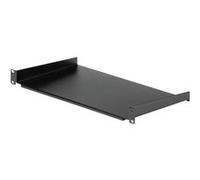 étagère rack 1u - profondeur de 250 mm - acier - étagère cantilever - montable en armoire serveur (cabshelf1u10) - étagère pour rack - 1u G