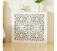 Etagere Radiateur Blanc PVC Cache pour Distributeur de Chauffage au Sol