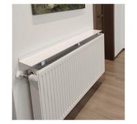 Etagere Radiateur Pas Forage, Maximiser Couvercles Radiateur D'espace, Étagère Flottante pour Couloir Bureau À Domicile, Stockage Et Décoration(15x110 CM)