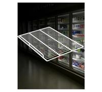 Étagère Remplacement Congélateur, Grille Réfrigérateur Pro | Rangement pour Vitrine Réfrigérée, Commerce, Restaurant et Cuisine(58x54cm)
