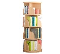 Étagère rotative créative à Plusieurs Niveaux, Support de Rangement sur Pied, Double Base, ne tremble Pas Pendant l'utilisation, Bords Lisses et polis pour Plus de sécurité et de durabilité (Couleur