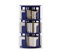 Étagère rotative Étagères et bibliothèques Étagère de bibliothèque Convient pour Le Salon Bibliothèque sur Pied Bureau à Domicile en Bois Bibliothèque d'angle Haute (98,5 * 45,5 cm / 38,7 * 17,9 pou
