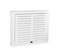 Etagère Routeur Internet sans fil - Boîte de rangement murale pour gestion des câbles et blindage des prises - Design fer