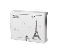 Etagère Routeur Internet sans fil - Boîte de rangement murale pour gestion des câbles et blindage des prises - Design fer