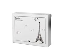 Etagère Routeur Internet sans fil - Boîte de rangement murale pour gestion des câbles et blindage des prises - Design fer