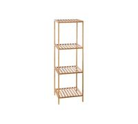 Atmosphera - Etagère salle de bain ajustable en bambou - 35 x H. 111,5 cm - Marron Marron G