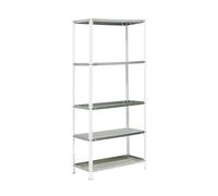 Étagère sans vis Simongarden Comfort 5/500 Blanc/galva