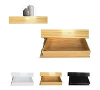 Étagère secrète avec Compartiment Secret, Etagere Murale avec cachette secrete magnetique Étagère Flottante Dissimulée, Décoration Intérieure Moderne, pour Le Salon, Café