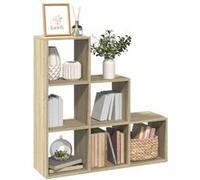 vidaXL Étagère séparatrice 3 niveaux chêne Sonoma 99×29×99 cm