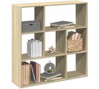 Vidaxl Étagère Séparatrice De Pièce Chêne Sonoma 102x29x103,5 Cm Multicolore