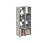 Étagère séparatrice de pièce gris béton 69,5x29x137,5 cm Gris béton G