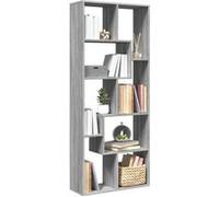 Étagère séparatrice de pièce sonoma gris 67x25x161,5 cm Sonoma gris G