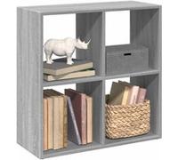 Étagère séparatrice de pièce sonoma gris 69,5x29x69,5 cm Sonoma gris G