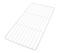 Étagère Séparatrice pour Congélateur, Grille Métallique Blanche, 1 Pièce | Structure en Fer à Mailles, Surface Facile à Nettoyer, pour Rangement des Aliments et Bacs