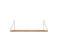 Étagère Simple 20x60 Chêne/ Laiton