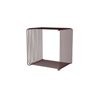 Étagère Simple en Fil Métallique Panton 07 - Noir et Rouge 34,8 cm x 25,7 cm