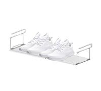 Étagère sous étagère, étagère sous armoire, étagère à chaussures extensible pour économiser de l'espace, organisateur de rangement sous étagère, sous le comptoir