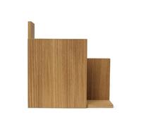 Etagère Stagger Carrée Chêne Huilé