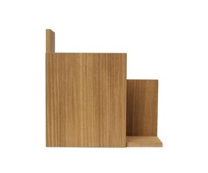 Etagère Stagger Carrée Chêne Huilé
