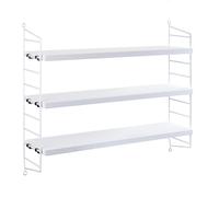 String - Pocket Étagère murale, blanc / blanc