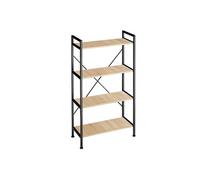 Etagère style industriel Bois clair industriel, Chêne Sonoma