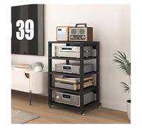 ÉTagèRe Support Audio Meuble pour Lecteur de disques, Tour vidéo à 5 Niveaux, Meuble multimédia AV, Meuble stéréo, Home cinéma, Club, amplificateur, récepteur, Lecteur CD, Console de Jeu, Un