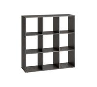 Etagère sur pied avec 9 compartiments Gris Matera