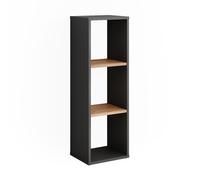Étagère sur pied Orlando, 30x90.5cm, Anthracite/Chêne de force doré, Vicco 54547
