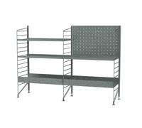 Étagère sur pieds String système Outdoor bxhxd 116x85x60cm