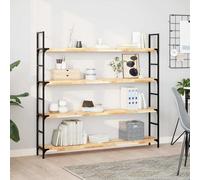 Étagère suspendue 140x20x4 cm Bois massif acacia non traité