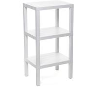 Étagère - TATAY - Lombok - 3 étagères - Polypropylène - Effet bois - 38 x 29 x 73,5 cm