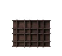 Ferm Living Bibliothèque Tilem Chêne teinté foncé. 6x4